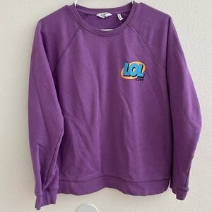 Peloton Cody Rigsby Purple Sweatshirt